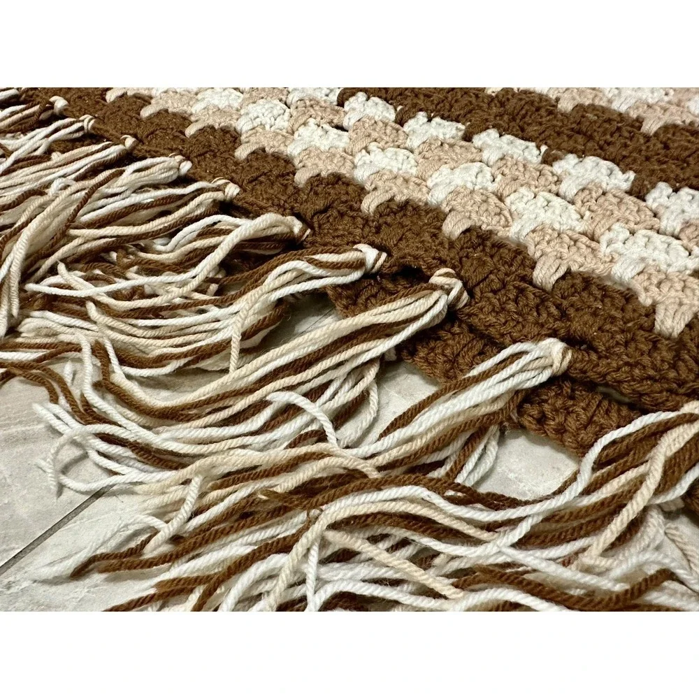 Handmade vintage afghan